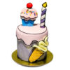 Comic Cake Design 3